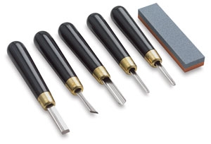 sgorbie per legno e linoleografia